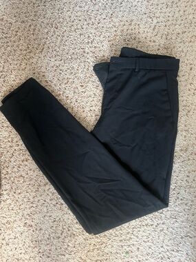 Zara Black Tailored Stretch Dress Pants